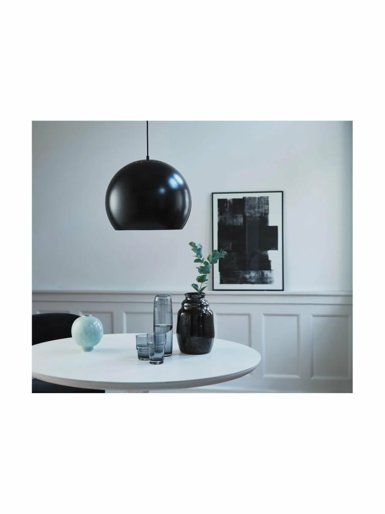 Kattovalaisimet|Frandsen Ball- riippuvalaisin Ø 40 cm MATT BLACK