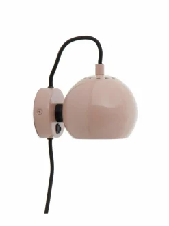 Seinävalaisimet|Frandsen Ball- seinävalaisin Ø 12 cm GLOSSY NUDE