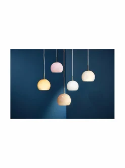 Kattovalaisimet|Frandsen Ball-lasinen riippuvalaisin Ø 18 cm CAPPUCCINO