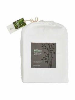 Liinavaatteet|Movesgood Bamboo-pussilakanasetti WHITE