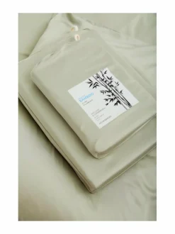 Liinavaatteet|Movesgood Bamboo-pussilakanasetti 220 x 220 cm + 2 x 50 x 60 cm DUSTY GREEN