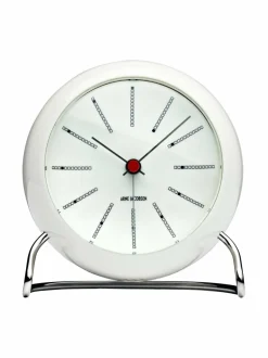 Peilit, Kellot & Kehykset|Arne Jacobsen Bankers-herätyskello WHITE