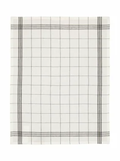 Keittiö- & Kattaustekstiilit|Casa Stockmann Barra-keittiöpyyhkeet 2-pack 50 x 70 cm BLACK
