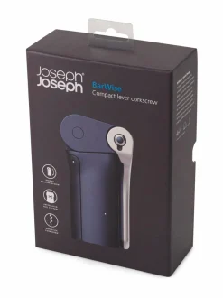 Baari- & Viinitarvikkeet|Joseph Joseph BarWise Compact Lever Corkscrew -korkkiruuvi STEEL
