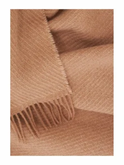 Huovat & Päiväpeitot|Casa Stockmann Basis- villahuopa 130 x 170 cm BROWN