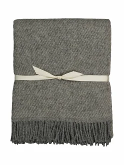 Huovat & Päiväpeitot|Casa Stockmann Basis-villahuopa 130 x 170 cm GREY