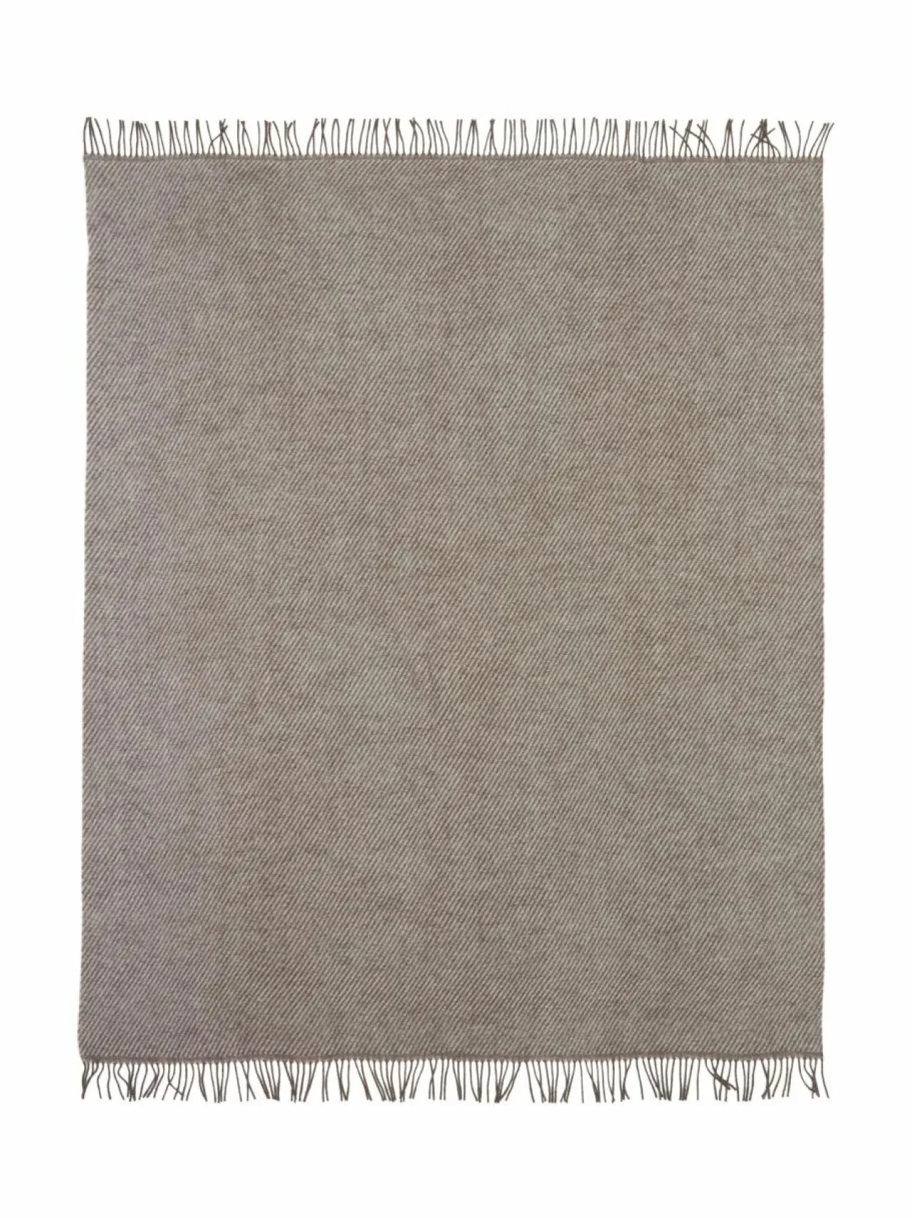 Huovat & Päiväpeitot|Casa Stockmann Basis-villahuopa 130 x 170 cm WOOD BROWN