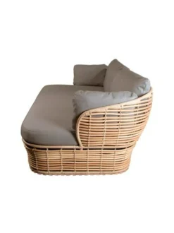 Puutarhakalusteet & Pehmusteet|Cane-Line Basket - kahden istuttava sohva BEIGE
