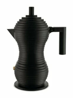 Tee, Kahvi & Vesi|Alessi BB Pulcina -espressopannu, 1 kupin BB BLACK
