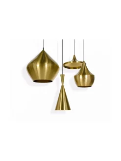 Kattovalaisimet|Tom Dixon Beat Wide Led -riippuvalaisin MESSINKI