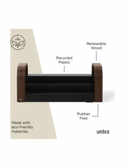 Säilytys|Umbra Bellwood-maustehylly BLACK/WALNUT