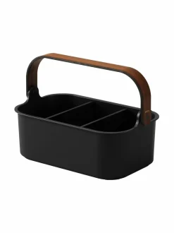 Säilytys|Umbra Bellwood-säilytyskori BLACK/WALNUT