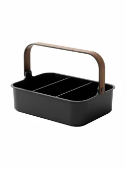 Säilytys|Umbra Bellwood-säilytyskori BLACK/WALNUT