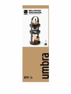 Säilytys|Umbra Bellwood-säilytysteline BLACK/WALNUT