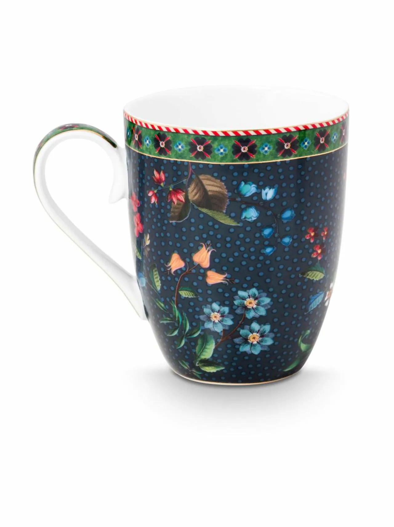 Mukit & Kupit & Asetit|PIP Studio Berry s Large -posliinimuki 350 ml BLUE