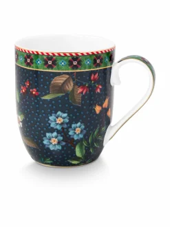 Mukit & Kupit & Asetit|PIP Studio Berry s Small -posliinimuki 145 ml BLUE