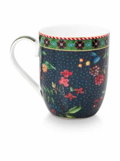 Mukit & Kupit & Asetit|PIP Studio Berry s Small -posliinimuki 145 ml BLUE