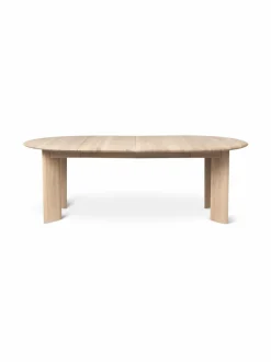 Pöydät|Ferm Living Bevel Table Extendable -jatkettava pöytä WHITE OILED OAK