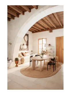 Pöydät|Ferm Living Bevel Table Extendable -jatkettava pöytä WHITE OILED OAK