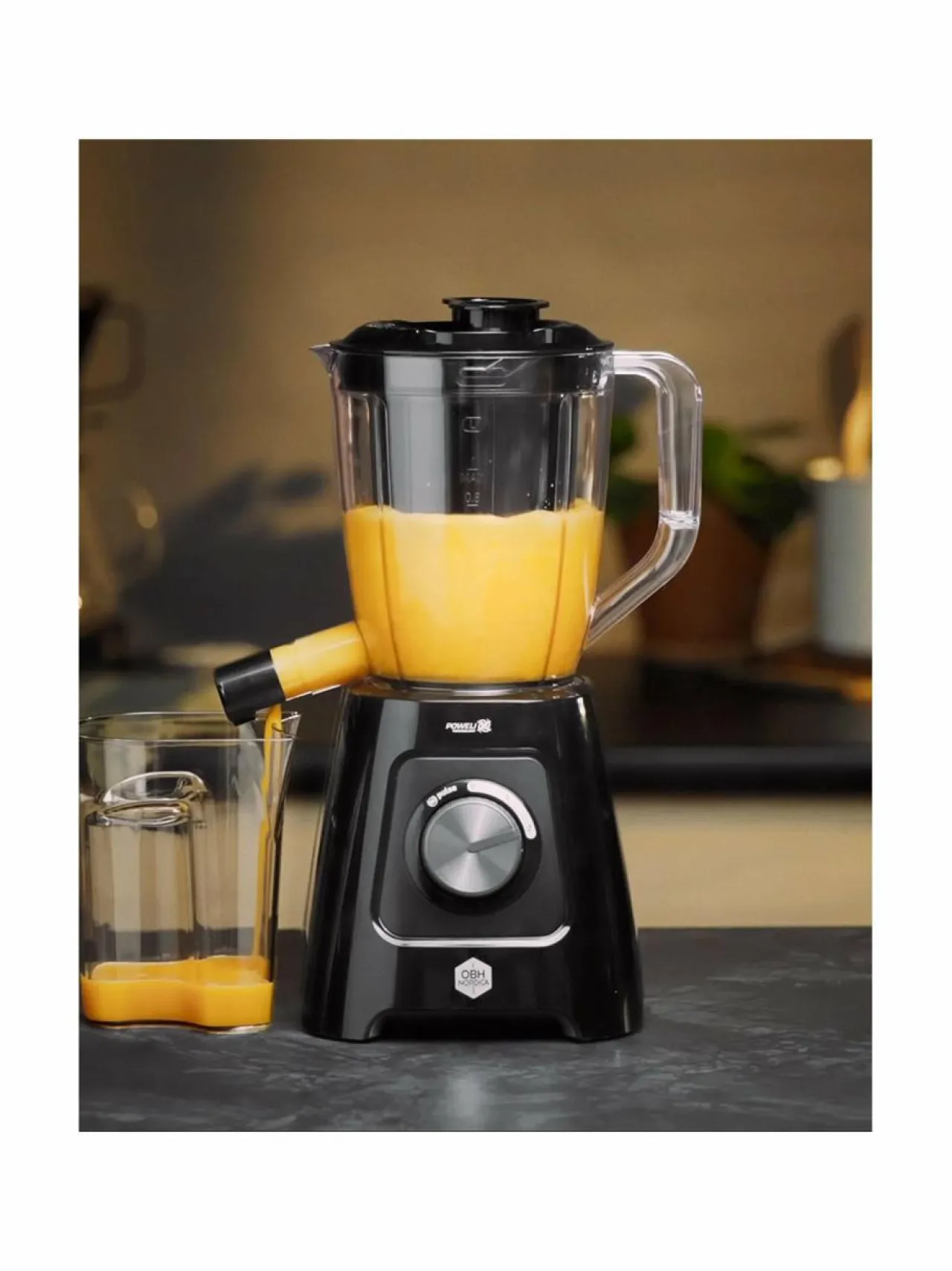 Vatkaimet & Sekoittimet|Obh Nordica Blendforce- tehosekoitin ja mehupuristin 1,25 l, 600 W BLACK