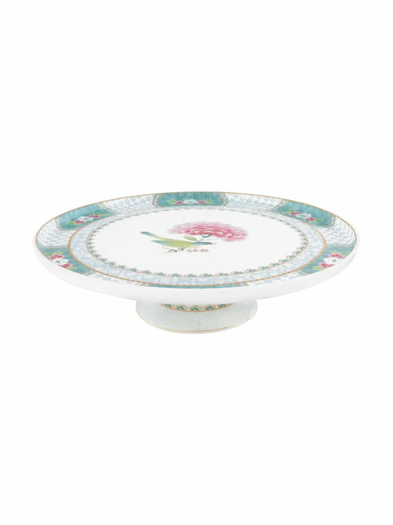 Tarjoiluastiat|PIP Studio Blushing Birds -kakkuvati 21 cm WHITE