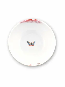 Lautaset & Kulhot|PIP Studio Blushing Birds -kulho 12 cm KHAKI