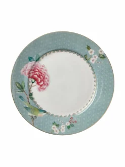 Lautaset & Kulhot|PIP Studio Blushing Birds -lautanen 21 cm BLUE