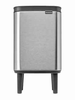 Roskakorit & -Pussit|Brabantia Bo Waste Bin -roskakori 4 l MATT STEEL FINGERPRINT PROOF