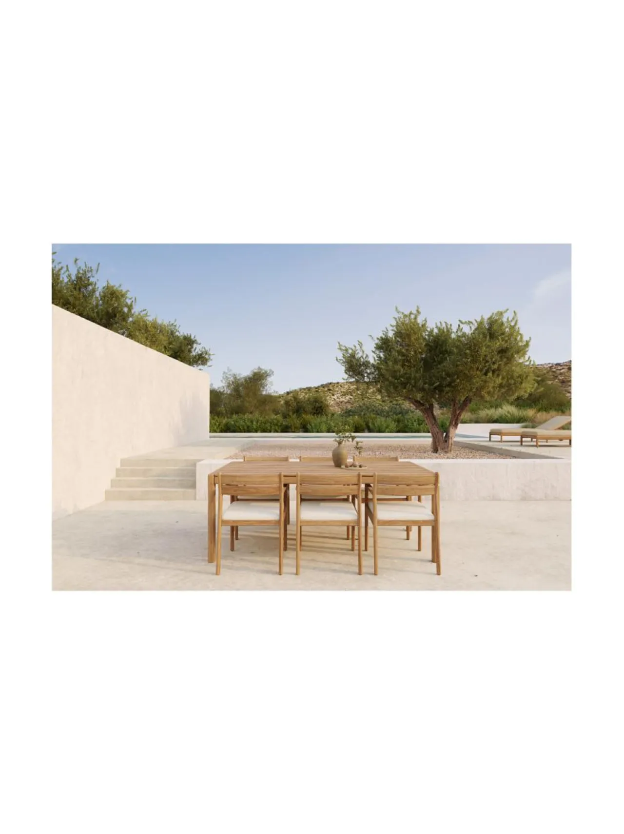 Puutarhakalusteet & Pehmusteet|Ethnicraft Bok ulkokaluste ruokapöytä