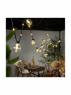 Sisustusvalosarjat|Star Trading Bolla-valoketju KIRKAS