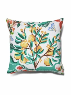 Sisustustyynyt|Classic Collection Botanical Orange -tyynynpäällinen WHITE