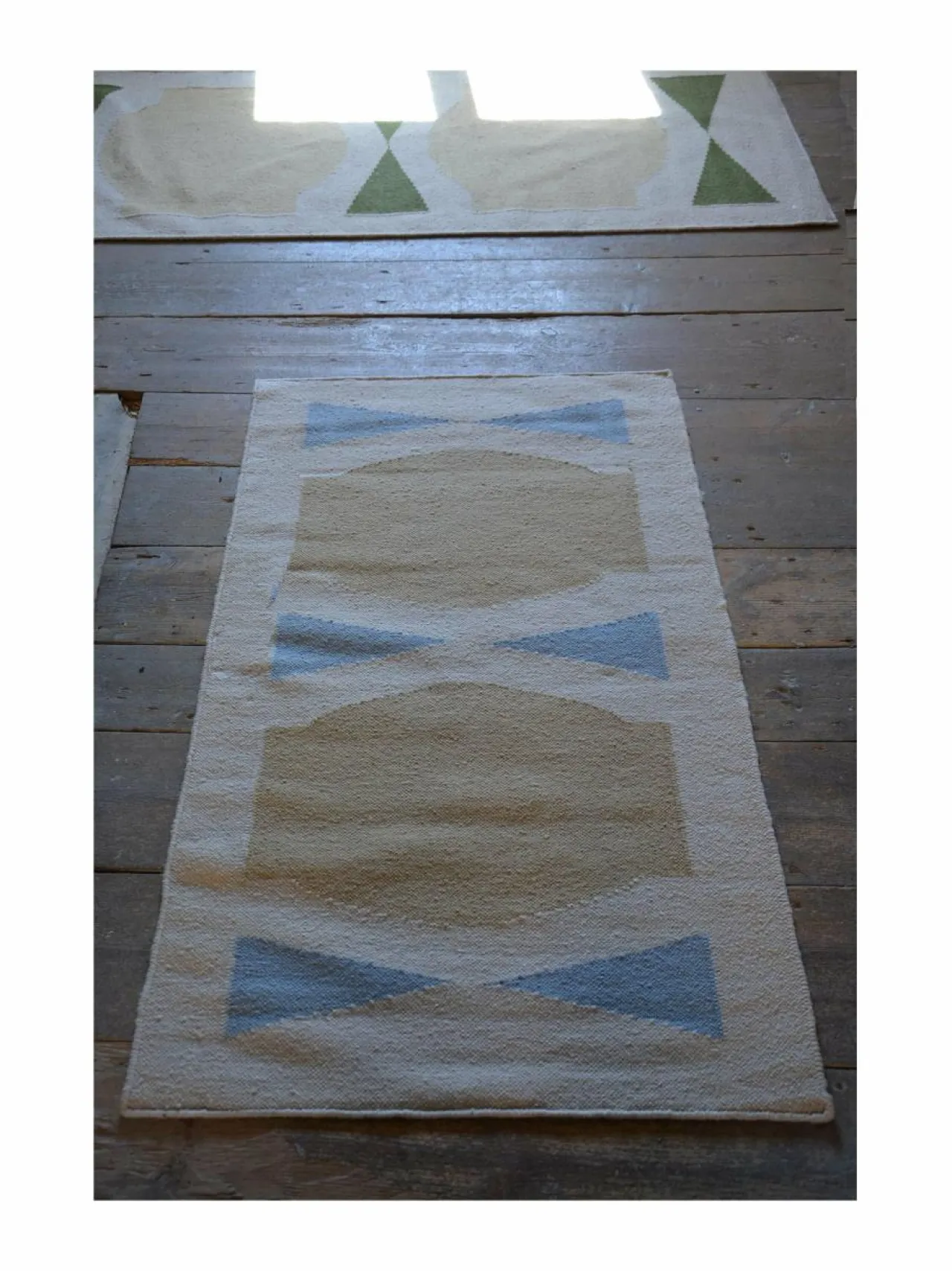 Matot|MUM'S Bowl Rug #4 Bowties -matto LIGHT BLUE