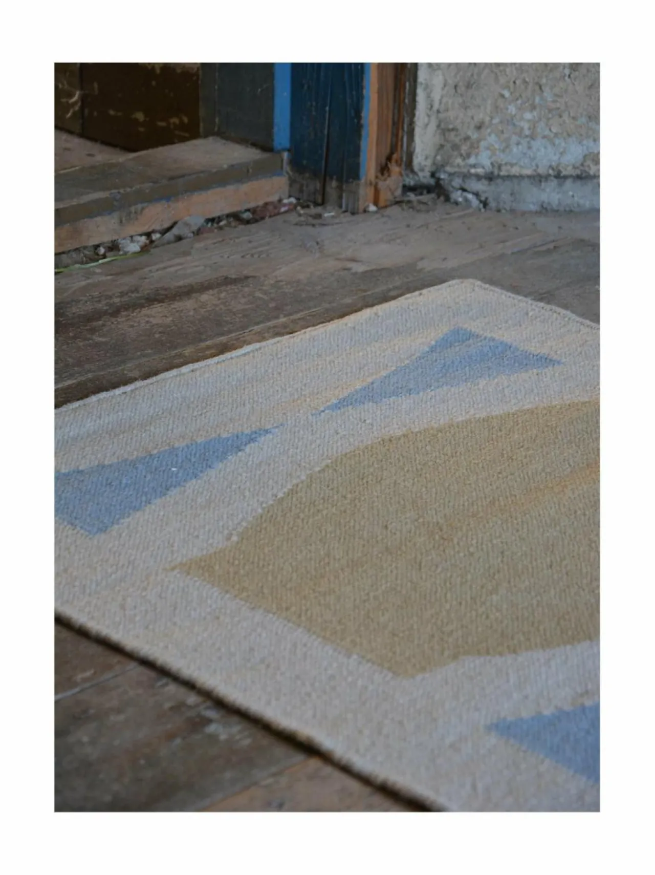 Matot|MUM'S Bowl Rug #4 Bowties -matto LIGHT BLUE