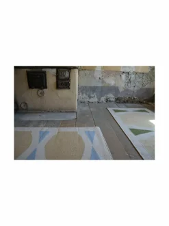 Matot|MUM'S Bowl Rug #4 Bowties -matto LIGHT BLUE