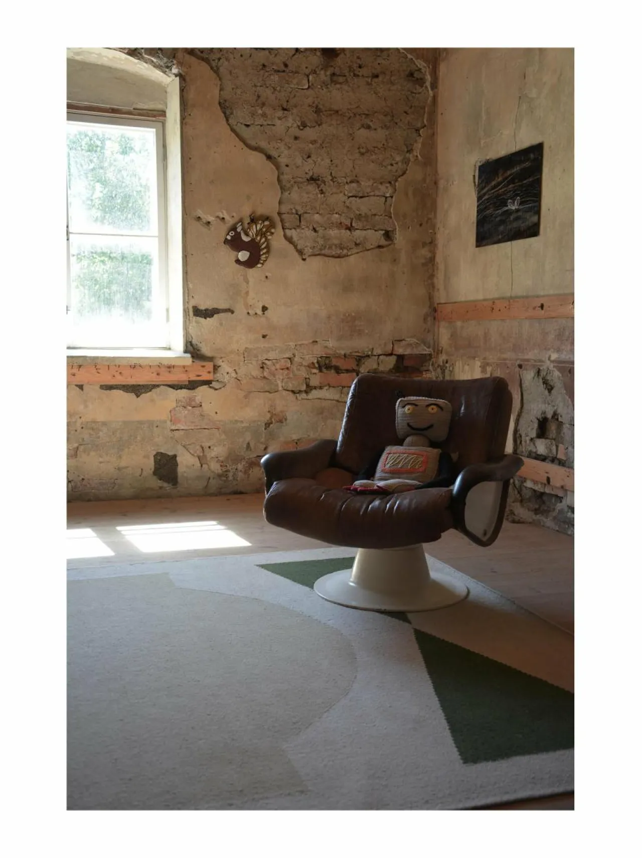 Matot|MUM'S Bowl Rug #6 Large Bowties -matto GREEN