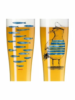 Lasit|Ritzenhoff Brauchzeit Weizen -olutlasi, 2 kpl BLUE,BLACK