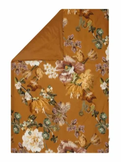 Liinavaatteet|Villa Stockmann Breda-satiinipussilakana CINNAMON YELLOW COMBO