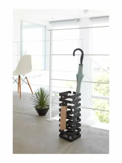 Säilytys|Yamazaki Brick-sateenvarjoteline 43 x 15 x 15 cm BLACK