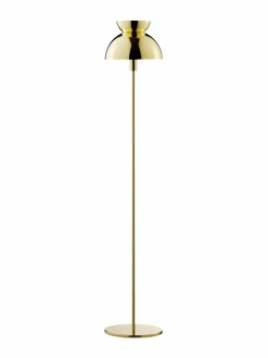 Lattiavalaisimet|Frandsen Butterfly EU -lattiavalaisin BRASS