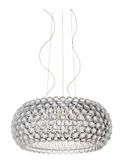 Kattovalaisimet|Foscarini CABOCHE PLUS GRANDE DIMMABLE -riippuvalaisin TRANSPARENT