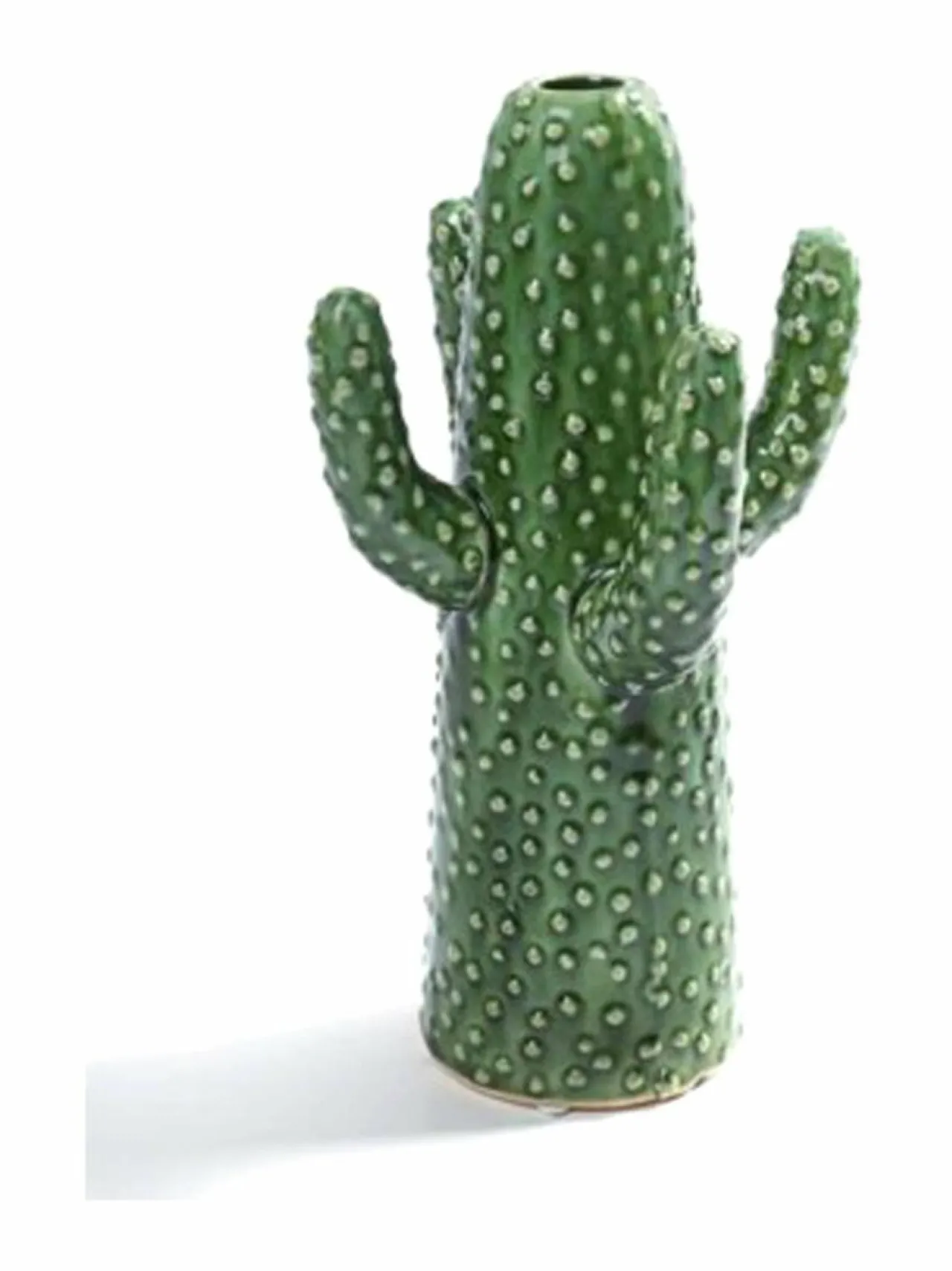Koriste-Esineet|Serax Cactus Medium -maljakko 29 cm VIHREÄ