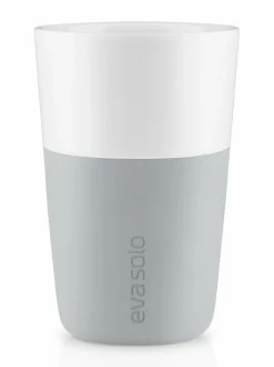 Tee, Kahvi & Vesi|Eva Solo Caffè Latte -muki 360 ml, 2 kpl HARMAA