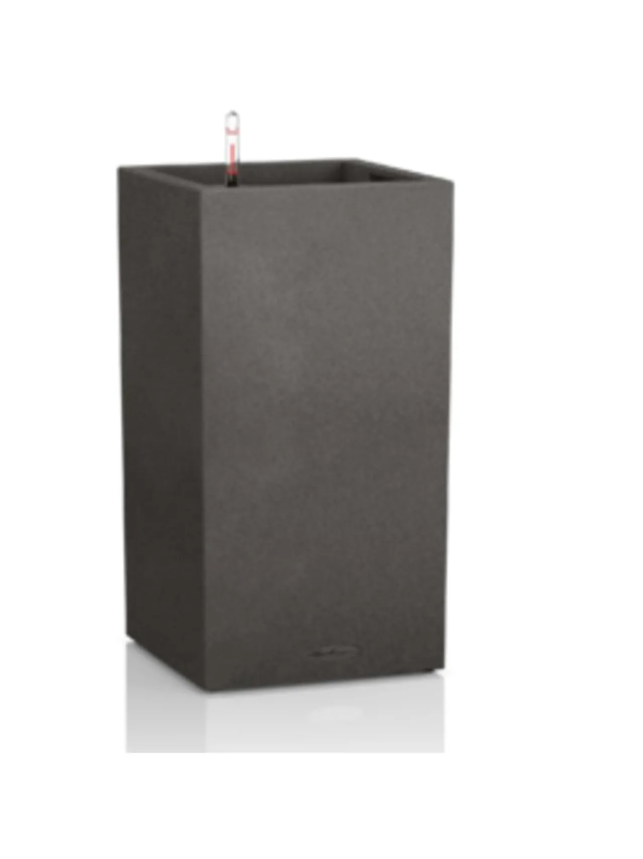 Ruukut & Istutusastiat|Lechuza Canto Stone Altakasteluruukku 40x40cm, korkeus 76cm + rullalevy MUSTA