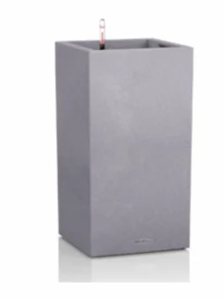 Ruukut & Istutusastiat|Lechuza Canto Stone Altakasteluruukku 40x40cm, korkeus 76cm + rullalevy HARMAA