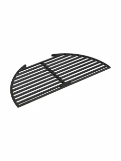 Grillit & Grillitarvikkeet|Big Green Egg Cast Iron Grid Half -valurautaritilä L-kokoiseen grilliin BLACK