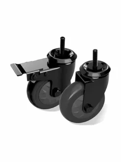 Grillit & Grillitarvikkeet|Big Green Egg Caster Kit -pyöräsarja, 2 pyörää BLACK