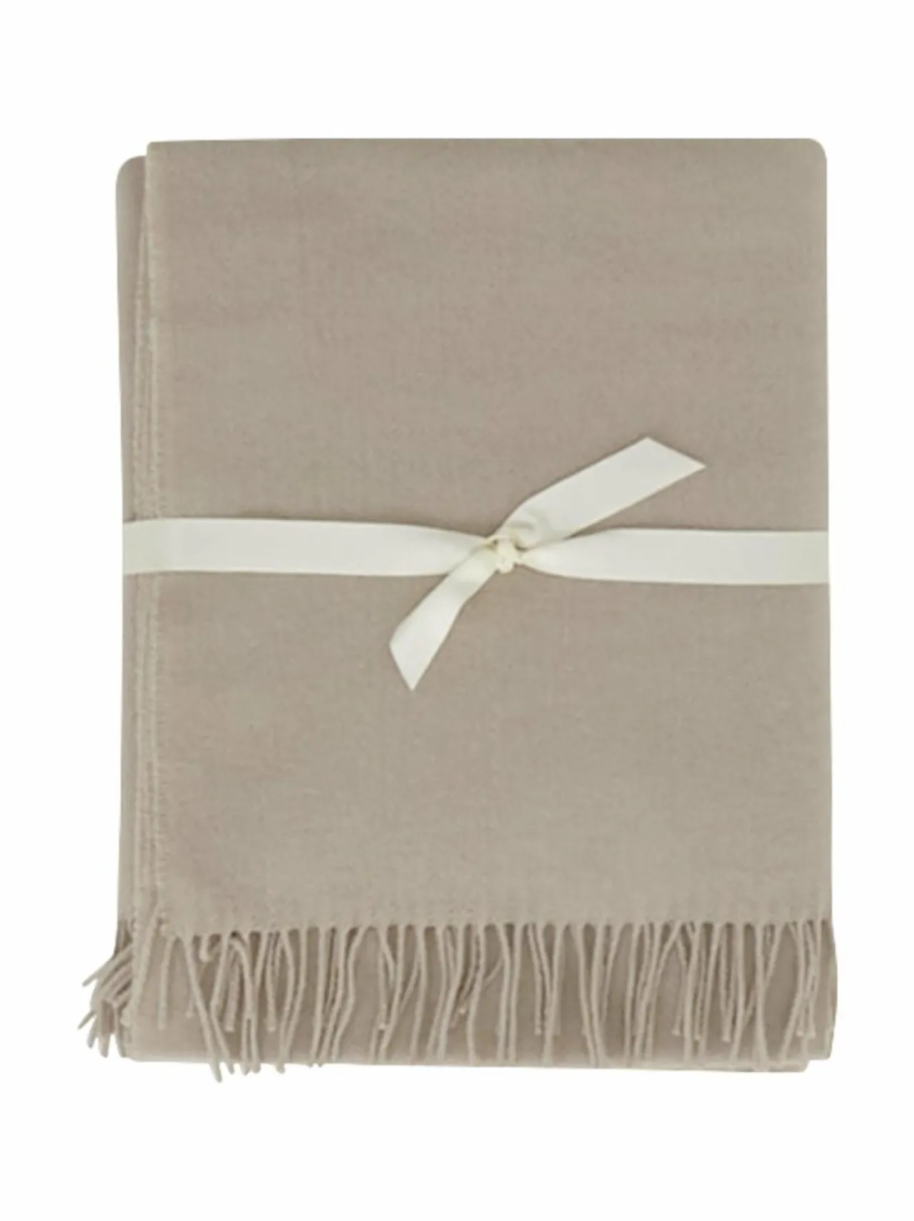 Huovat & Päiväpeitot|Villa Stockmann Cesena-villahuopa 130 x 180 cm SANDSTONE