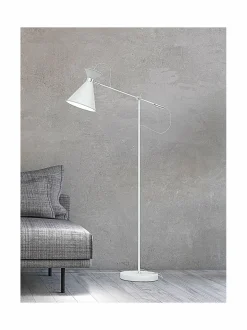 Lattiavalaisimet|Design by Grönlund Channel-lattiavalaisin WHITE / CHROME