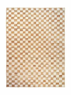 Matot|Ferm Living Check Wool Jute -matto 200 x 300 cm OFF-WHITE/NATURAL