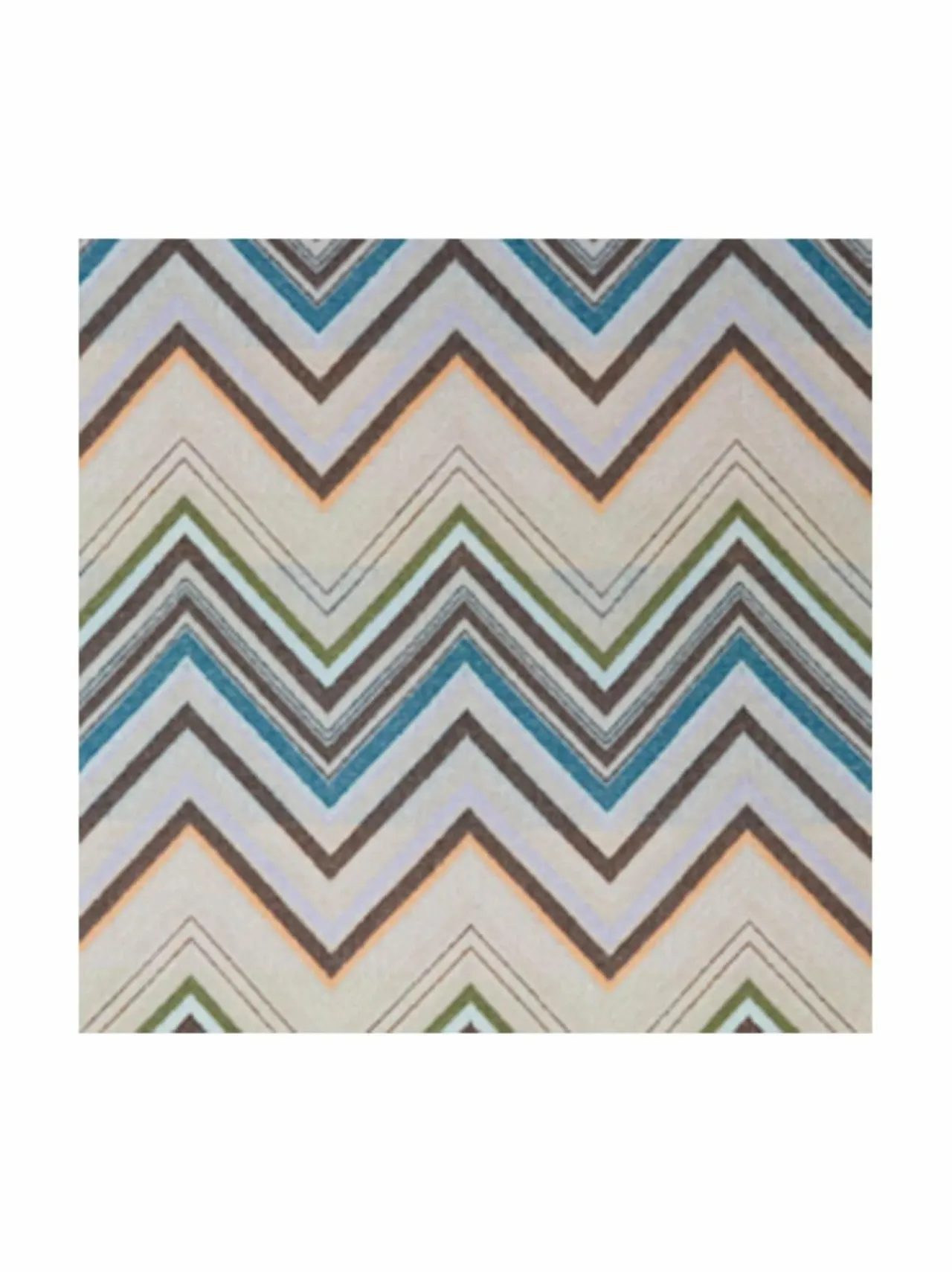 Huovat & Päiväpeitot|Missoni Home Chevron-villahuopa 138 BROWN MULTICOLOR